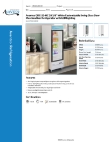Avantco Refrigeration 178GDC23HCW Specsheet Avantco Refrigeration 178GDC23HCW Specsheet