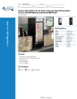 Avantco Refrigeration 178GDC24FBC Specsheet Avantco Refrigeration 178GDC24FBC Specsheet