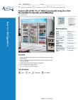 Avantco Refrigeration 178GDC69HCW Specsheet