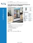 Avantco Refrigeration G1.2YBM2F-HC WHITE Specsheet Avantco Refrigeration G1.2YBM2F-HC WHITE Specsheet