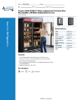 Avantco Refrigeration G1.2BM2F-WINE-HC BLACK EXT BLACK INT Specsheet