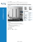 Avantco Refrigeration 178SS3FHC Specsheet