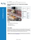 Avantco Refrigeration 178SSDOS4418 Specsheet