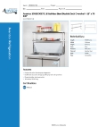 Avantco Refrigeration 178SSDOS7118 Specsheet Avantco Refrigeration 178SSDOS7118 Specsheet