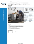 Avantco Refrigeration 178SSUD1R Specsheet Avantco Refrigeration 178SSUD1R Specsheet