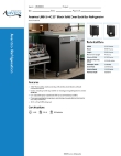 Avantco Refrigeration 178UBB1HC Specsheet