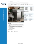 Avantco Refrigeration 178UBB1HCS Specsheet