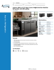 Avantco Refrigeration 178UBB2HC Specsheet