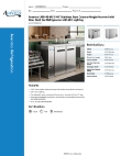 Avantco Refrigeration 178UBB48HCS Specsheet