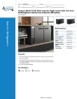 Avantco Refrigeration 178UBB60GT Specsheet Avantco Refrigeration 178UBB60GT Specsheet