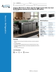 Avantco Refrigeration 178UBB72GT Specsheet Avantco Refrigeration 178UBB72GT Specsheet