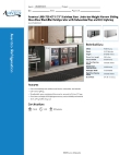 Avantco Refrigeration 178UBB72SGTS Specsheet Avantco Refrigeration 178UBB72SGTS Specsheet