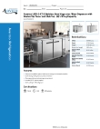 Avantco Refrigeration 178UDD2CTS Specsheet