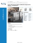 Avantco Refrigeration 178UDD36HCS Specsheet