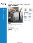 Avantco Refrigeration 178UDD36S3 Specsheet Avantco Refrigeration 178UDD36S3 Specsheet