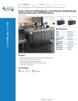 Avantco Refrigeration 178UDD3CT8 Specsheet Avantco Refrigeration 178UDD3CT8 Specsheet