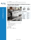 Avantco Refrigeration 178UDD48S3 Specsheet Avantco Refrigeration 178UDD48S3 Specsheet