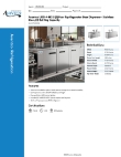 Avantco Refrigeration 178UDD4S8 Specsheet