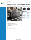 Avantco Refrigeration 178UDD728 Specsheet