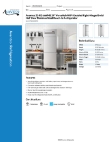 Avantco Refrigeration 178Z1R2AWMS Specsheet Avantco Refrigeration 178Z1R2AWMS Specsheet
