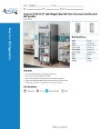 Avantco Refrigeration 178Z1R2G Specsheet
