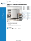 Avantco Refrigeration 178Z2FHC Specsheet Avantco Refrigeration 178Z2FHC Specsheet