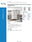 Avantco Refrigeration 178Z2R4N Specsheet Avantco Refrigeration 178Z2R4N Specsheet