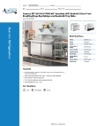 Avantco Refrigeration 178ZPT60MWMS Specsheet Avantco Refrigeration 178ZPT60MWMS Specsheet