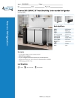 Avantco Refrigeration 178ZUC36RHC Specsheet Avantco Refrigeration 178ZUC36RHC Specsheet