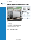 Avantco Refrigeration 178ZUC48FWMS Specsheet Avantco Refrigeration 178ZUC48FWMS Specsheet