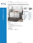 Avantco Refrigeration 178ZUC60FHC Specsheet Avantco Refrigeration 178ZUC60FHC Specsheet