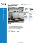 Avantco Refrigeration 178ZUC60RWMS Specsheet Avantco Refrigeration 178ZUC60RWMS Specsheet