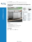 Avantco Refrigeration 178ZWT48RHC Specsheet