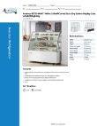 Avantco Refrigeration ARC-471Y DRY WHITE Specsheet Avantco Refrigeration ARC-471Y DRY WHITE Specsheet