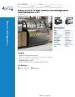 Avantco Refrigeration 193CAC60B Specsheet Avantco Refrigeration 193CAC60B Specsheet