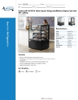 Avantco Refrigeration 224BC36SB Specsheet