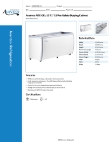 Avantco Refrigeration 360ADCGEL13 Specsheet