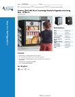 Avantco Refrigeration 360CRM5HCB Specsheet Avantco Refrigeration 360CRM5HCB Specsheet