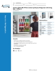 Avantco Refrigeration 360CRM5HCW Specsheet Avantco Refrigeration 360CRM5HCW Specsheet