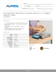 AvaWeigh PSE-150 Specsheet