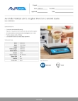 AvaWeigh 334PCOS20 Specsheet AvaWeigh 334PCOS20 Specsheet