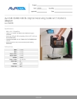 AvaWeigh PS-105Q Specsheet