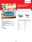 AvaWeigh EHW-EH 10 Specsheet