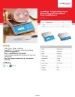 AvaWeigh EHW-EH 40 Specsheet