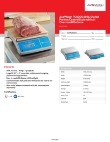 AvaWeigh EHW-EH 60 Specsheet