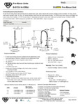 FAUCET PRERN WALL 8"C 18"RSR 14"SWNG 1.07 GPM spec sheet