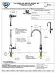 T&S B-0305-M Specsheet