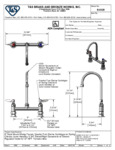 FAUCET DECK MT 8"C 5-3/4 GNECK LVR 18.39 GPM CS6 FAUCET DECK MT 8"C 5-3/4 GNECK LVR 18.39 GPM CS6