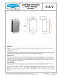 Specifications Sheet Specifications Sheet