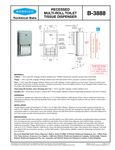 Specifications Sheet Specifications Sheet